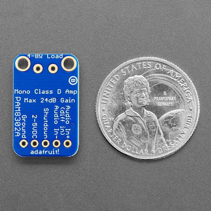 Adafruit Mono 2.5W Class D Audio Amplifier - PAM8302 by Adafruit - The Pi Hut