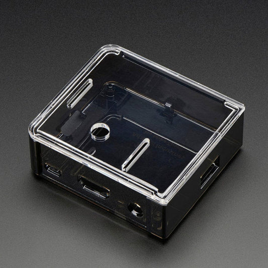 Adafruit Raspberry Pi A+ Case - Smoke Base w/ Clear Top by Adafruit - The Pi Hut