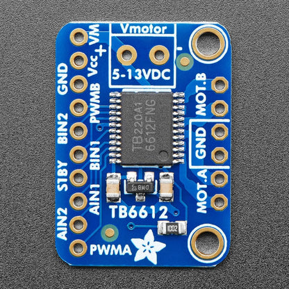 Adafruit TB6612 1.2A DC/Stepper Motor Driver Breakout Board by Adafruit - The Pi Hut