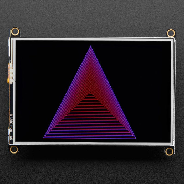 Adafruit TFT FeatherWing - 3.5" 480x320 Touchscreen for Feathers - V2 with TSC2007 by Adafruit - The Pi Hut
