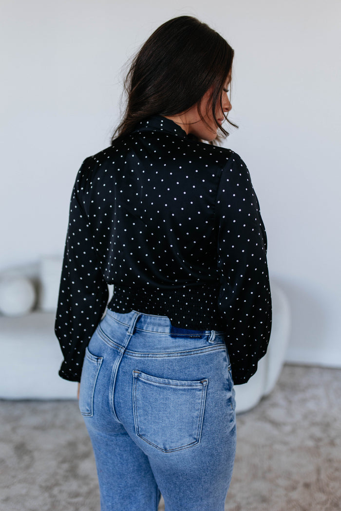 Adrielle Satin Top