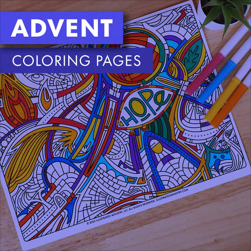 Advent Coloring Pages