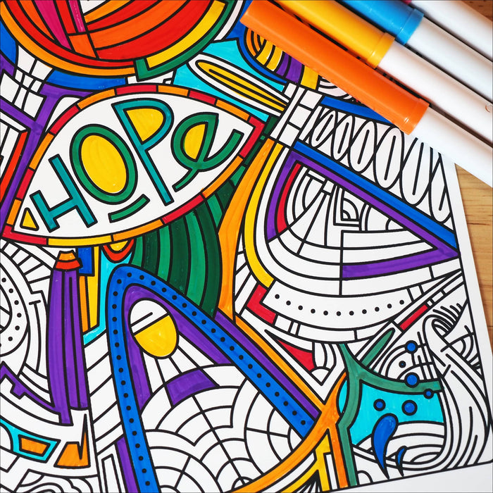 Advent Coloring Pages