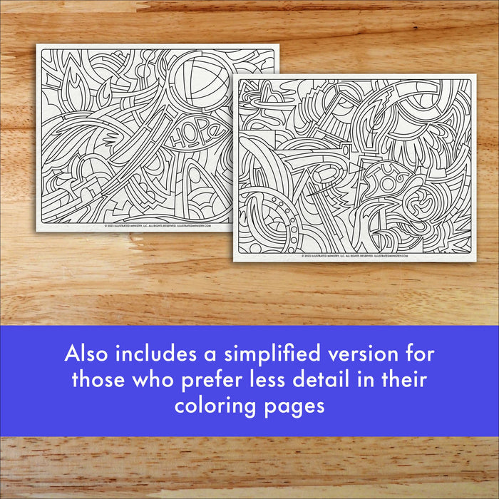 Advent Coloring Pages