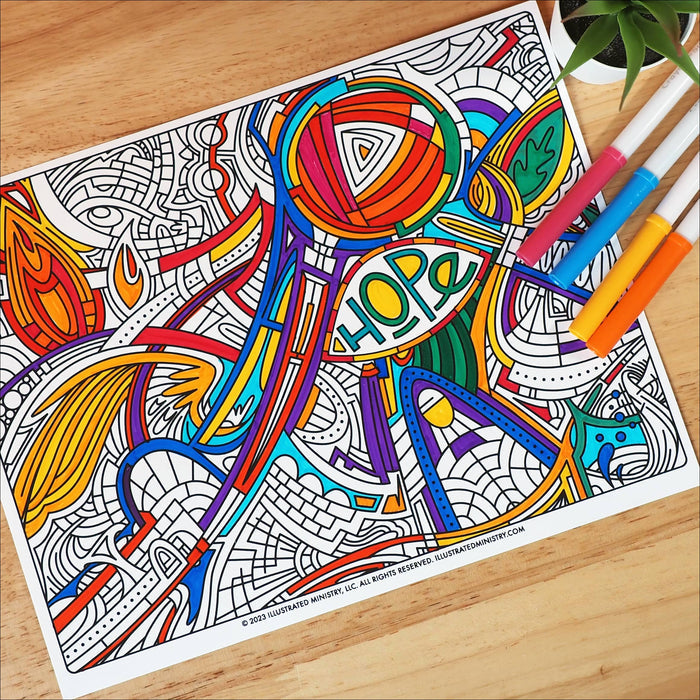 Advent Coloring Pages