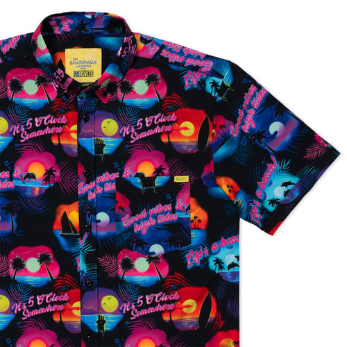 RSVLTS XS RSVLTS Short Sleeve Shirt Airbrush Tropic – KUNUFLEX Short Sleeve Shirt Airbrush Tropic – KUNUFLEX Short Sleeve Shirt