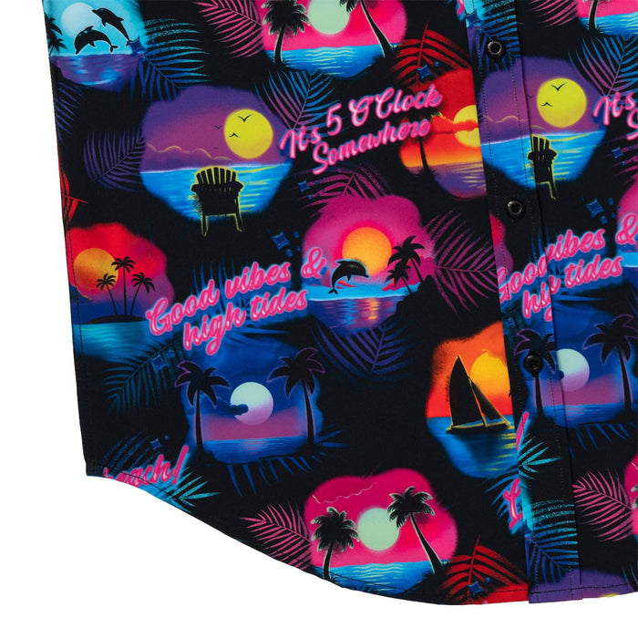 RSVLTS RSVLTS Short Sleeve Shirt Airbrush Tropic – KUNUFLEX Short Sleeve Shirt Airbrush Tropic – KUNUFLEX Short Sleeve Shirt