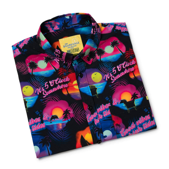 RSVLTS RSVLTS Short Sleeve Shirt Airbrush Tropic – KUNUFLEX Short Sleeve Shirt Airbrush Tropic – KUNUFLEX Short Sleeve Shirt