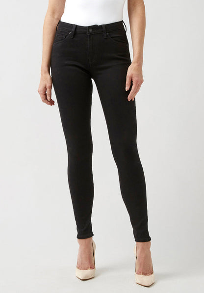 Buffalo Women Jeans Grey Denim Denim Pants Stretch
