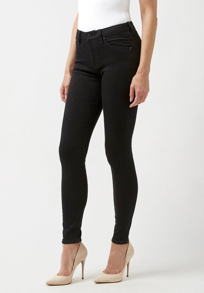 Buffalo Women Jeans Grey Denim Denim Pants Stretch