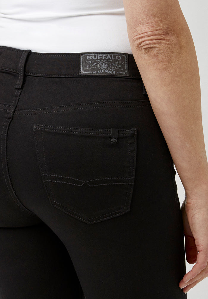 Buffalo Women Jeans Grey Denim Denim Pants Stretch