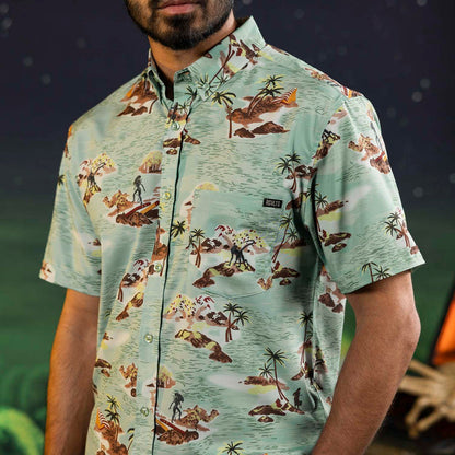RSVLTS Alien Short Sleeve Shirt Alien "The Brett" – KUNUFLEX Short Sleeve Shirt Alien "The Brett" – KUNUFLEX Short Sleeve Shirt
