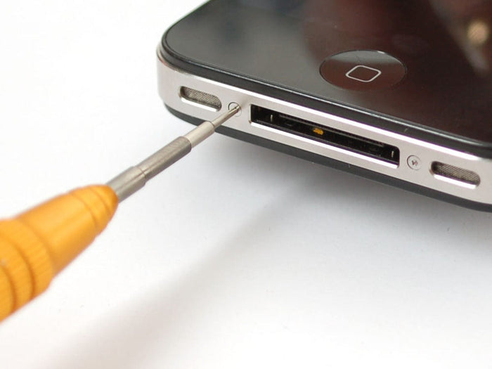 Aluminum iPhone 4S 0.8mm 5-Point Star/Pentalobe Screwdriver [DISCONTINUED] by The Pi Hut - The Pi Hut