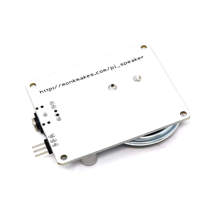 Amplified Speaker Kit for Raspberry Pi [Discontinued] by Monk Makes - The Pi Hut