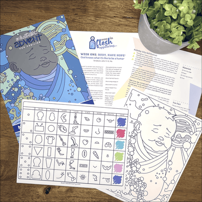 An Illustrated Advent for Families: Now in Flesh Appearing