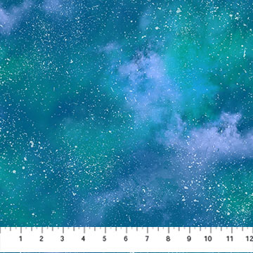 Angels on High Blue/Green Fabric DP25359-66, Northcott