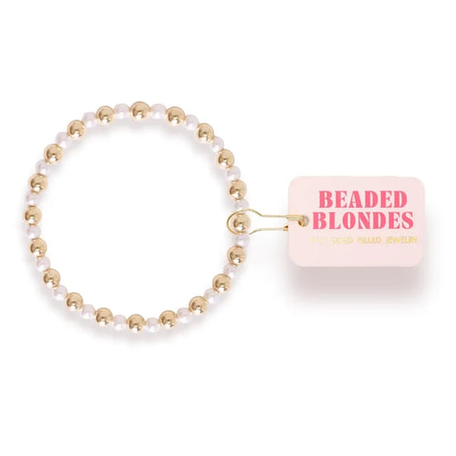 Anna Pearl Bracelet in Gold