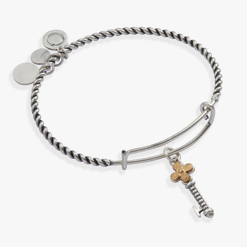 Antique Key Charm Bangle