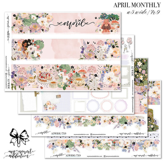 APRIL 2026 A5 WIDE MONTHLY