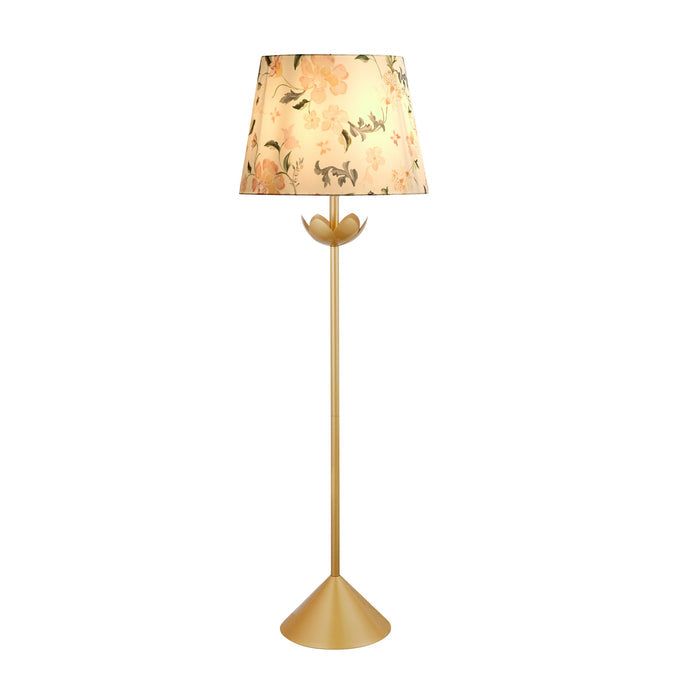 Arabella Gold Floor Lamp 155cm