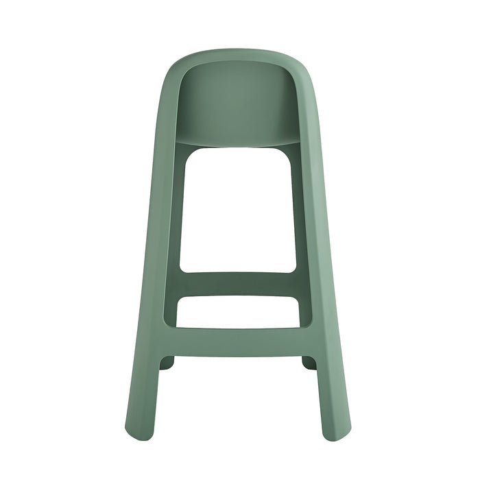 Arc Bar Stool Basil Green
