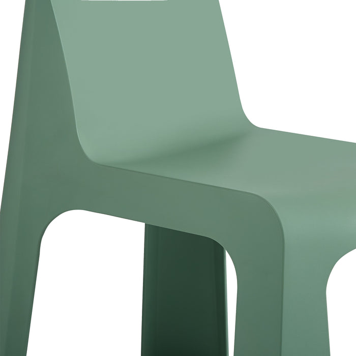 Arc Dining Chair Basil Green