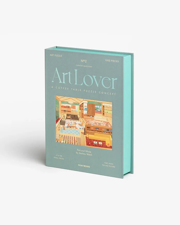 ART LOVER BOOK PUZZLE - PART AND WHOLE, 1000 PCS
