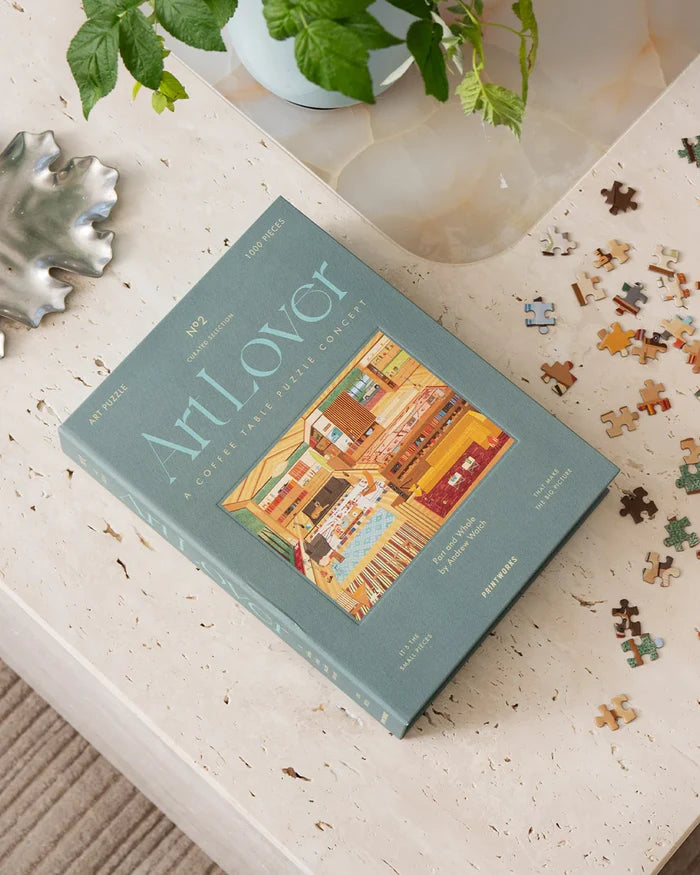 ART LOVER BOOK PUZZLE - PART AND WHOLE, 1000 PCS