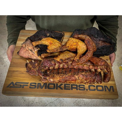 ASF Smokers Cutting Board All Seasons Feeders ASF Cutting Board