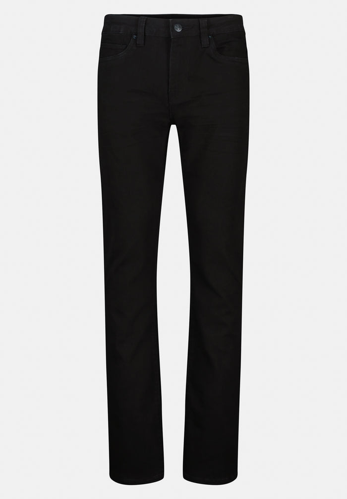 Buffalo Men Jeans Black Denim Denim Pants Stretch
