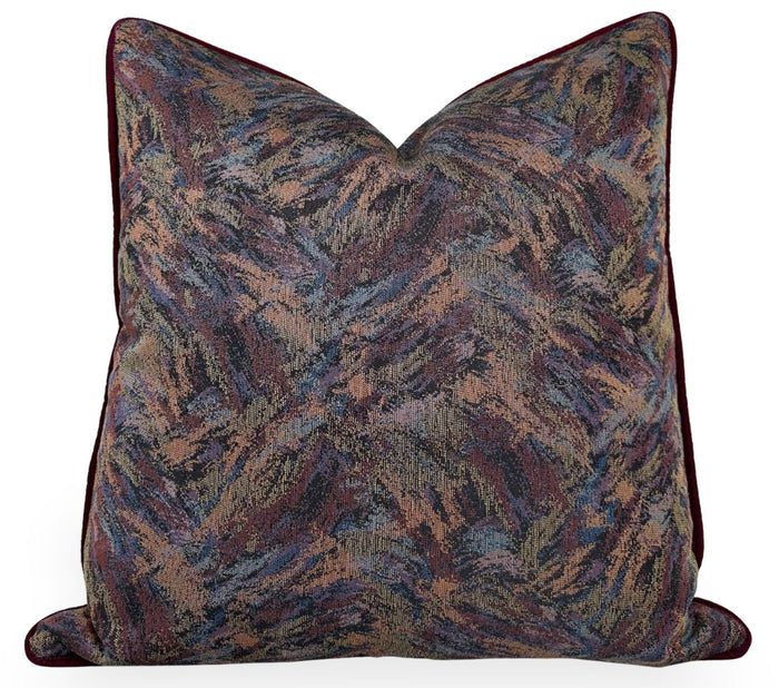 Atelier Pillow Cover in Bordeaux