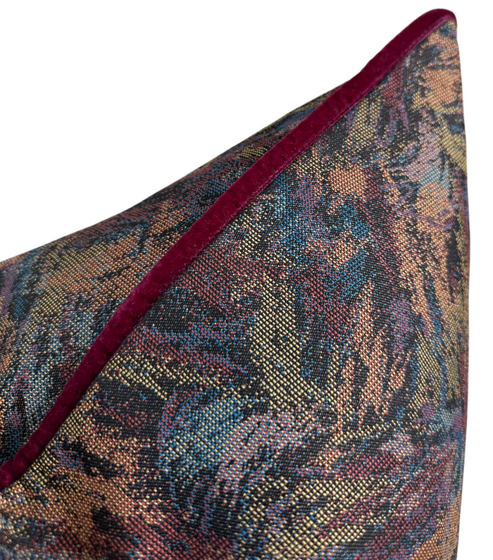Atelier Pillow Cover in Bordeaux
