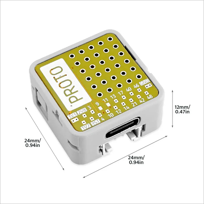 ATOMS3R Proto Kit without Screen (8MB PSRAM) - m5stack-store