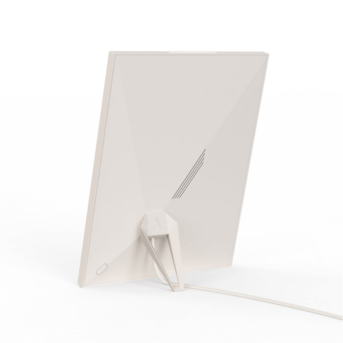 Aura Aspen 12" Digital Photo Frame – White Quartz – view 5