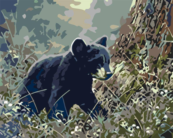 Baby Bear Paint By Numbers Kit