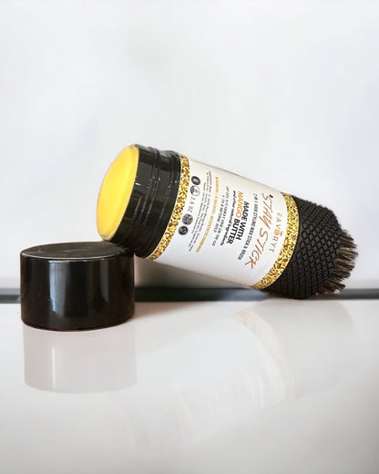 (Backorder - ships 10/30/26) Stay Stick Hair Styling Wax and Brush