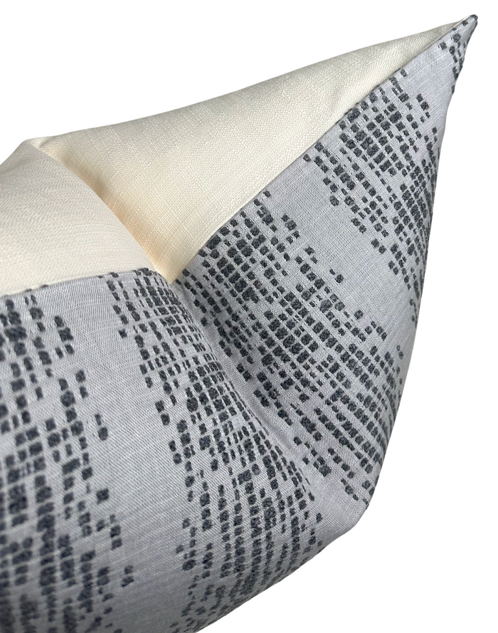 Balboa Pillow Cover in Pewter, Kelly Wearstler Textiles