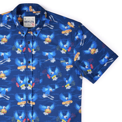 RSVLTS XS RSVLTS Short Sleeve Shirt BBQ Wings – KUNUFLEX Short Sleeve Shirt BBQ Wings – KUNUFLEX Short Sleeve Shirt