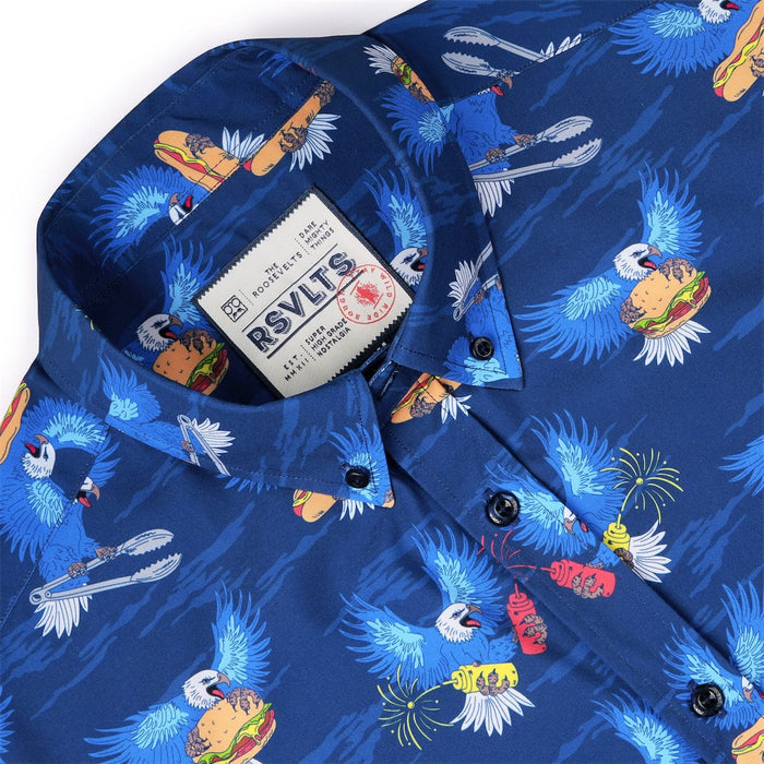 RSVLTS RSVLTS Short Sleeve Shirt BBQ Wings – KUNUFLEX Short Sleeve Shirt BBQ Wings – KUNUFLEX Short Sleeve Shirt
