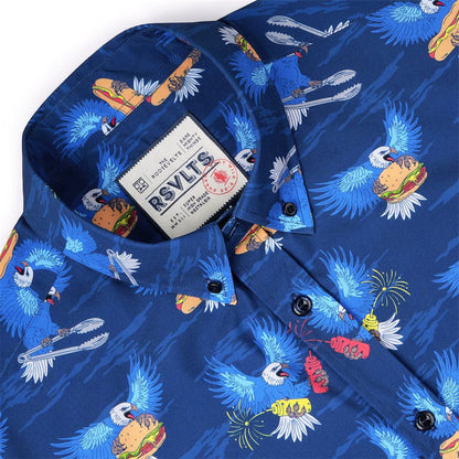 RSVLTS RSVLTS Short Sleeve Shirt BBQ Wings – KUNUFLEX Short Sleeve Shirt BBQ Wings – KUNUFLEX Short Sleeve Shirt