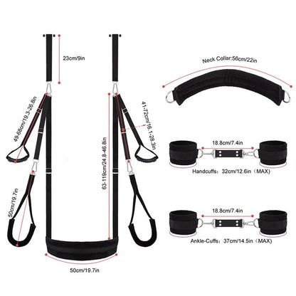 BDSM Game DIY Door Sex Swing