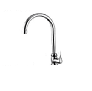 Beautifully Crafted, Polished, Chrome Goose Neck Kitchen Sink Tap - HUAY1061 MEGA