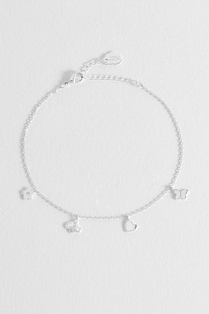 Bee And Butterfly Charm Bracelet