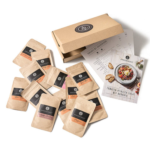 Probierbeutel mit Rezeptkarten