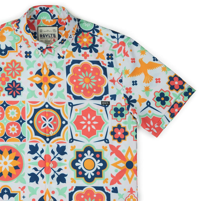 RSVLTS XS RSVLTS Short Sleeve Shirt BIG Talavera – KUNUFLEX Short Sleeve Shirt BIG Talavera – KUNUFLEX Short Sleeve Shirt