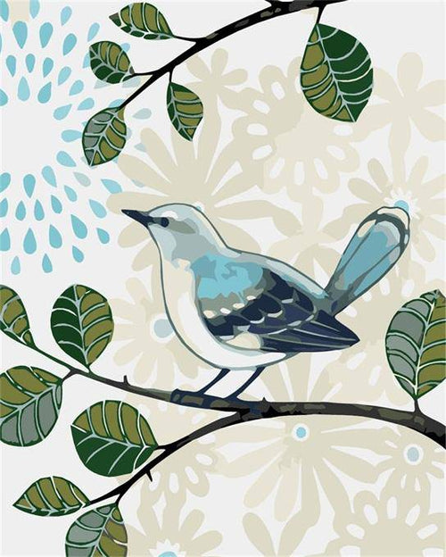Bird Happiness Paint By Numbers Kit