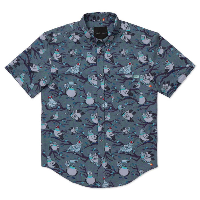 RSVLTS RSVLTS Short Sleeve Shirt Bird Watching – KUNUFLEX Short Sleeve Shirt Bird Watching – KUNUFLEX Short Sleeve Shirt