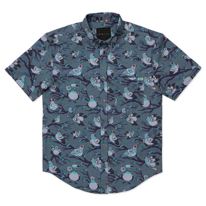 RSVLTS RSVLTS Short Sleeve Shirt Bird Watching – KUNUFLEX Short Sleeve Shirt Bird Watching – KUNUFLEX Short Sleeve Shirt