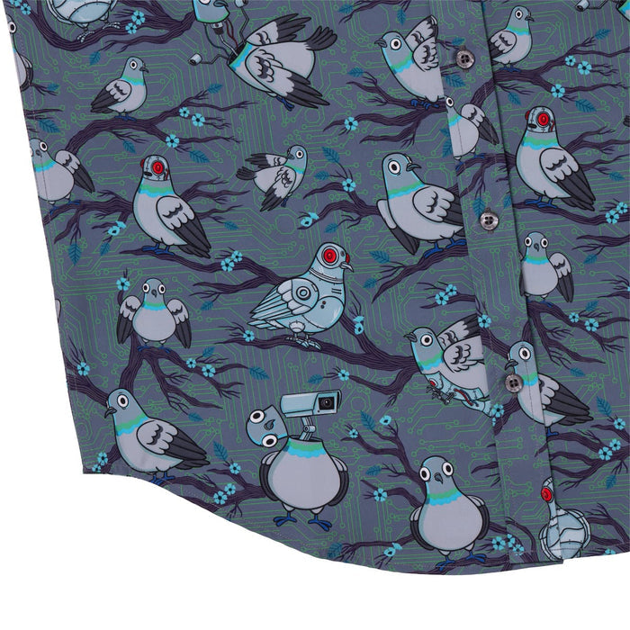 RSVLTS RSVLTS Short Sleeve Shirt Bird Watching – KUNUFLEX Short Sleeve Shirt Bird Watching – KUNUFLEX Short Sleeve Shirt