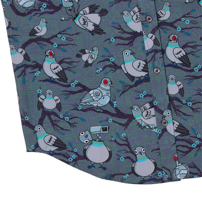 RSVLTS RSVLTS Short Sleeve Shirt Bird Watching – KUNUFLEX Short Sleeve Shirt Bird Watching – KUNUFLEX Short Sleeve Shirt